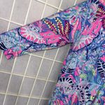 Lilly Pulitzer Amina Fantasy Garden Preppy Designer Floral Dress Size XL Photo 1