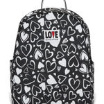 Brighton  Love Heart Black and White Backpack Photo 0