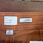 A New Day Rust Brown Straight Leg Ankle Pants Sz 10 ππ Photo 10