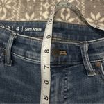 Talbots Slim Ankle Jeans Shadow Side Stripe In Blue Size 4 Photo 8