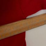 Adidas Vintage Baseball T Shirt Crossed Bat Ball Field Game Logo Red Large L Photo 8