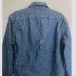 Banana Republic Banana‎ Republic Outlet Long Sleeve Indigo Button Up Shirt S Photo 7