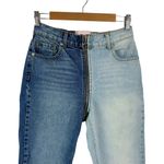 Revice Denim Revice Yin Yang High Waisted Two-Tone Crop Jeans Tokyo Wash Size 27 Photo 2