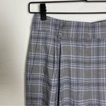 Nordstrom  Women’s Grey/Blue Plaid Pants Photo 2