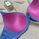 PINK - Victoria's Secret PINK VS Light Blue T-Shirt Bra Photo 3