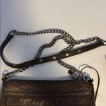 Rebecca Minkoff  MOSS GREEN LEATHER CROSSBODY BAG POCKET OUTSIDE WITH ZIP CLOSURE Photo 12