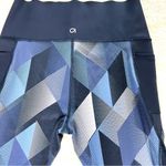 Gapfit GFast High Rise Sculpt Geometric Print Capri Legging Size Small Photo 4