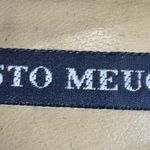 Sesto Meucci Black Penny Loafers Block Heel Shoes Size 10 Leather Square Toe Photo 12