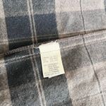 Escada Brown Black Plaid Wool Pleated Leather Belt Midi Kilt Skirt Size 38/ US M Photo 11