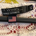 Rampage R Wear White Lace Boho Hippie Top Blouse XL Photo 2