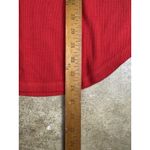 Harley Davidson Women’s Raglan‎ Henley Shirt Size Medium Red Gray Long Sleeve Photo 6