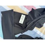 Aerie NWT, , Ruffle Shoulder Bikini Top, Black, Sz XS Photo 6