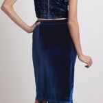 N12H Blue Velvet Skirt Size XS Photo 5