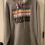 Target Take Pride Adult Gray Hoodie Sweatshirt Hoodie "Everyone Welcome" Size Large Photo 0