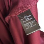 Lulus Love and Be Loved Burgundy Strapless Chiffon Flowy Maxi Dress Size M Red Size M Photo 7