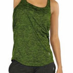 icyzone   green athletic tank with built in bra Photo 0