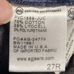 AG Adriano Goldschmied Womens Jeans 27 27x28 Blue Mid Rise Stevie Boot Cowgirl Photo 5