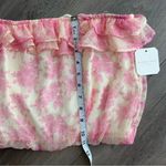 Altar'd State Mileah Floral Ruffle Crop Top Tube size M CottageCore New Photo 8