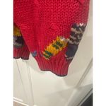Signatures Northern Isles Hand Knit Sweater Vintage School Teachercore M school Red Size M Photo 2