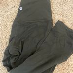 Lululemon Green Crop Leggings Photo 0