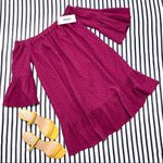 Likely Stockton Off The Shoulder Eyelet Mini Dress Size 4 Photo 1