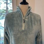 The North Face The.  Ladies Osito Quarter Zip, Medium, Aqua Blue/Green, EUC Photo 2