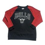 Nba Vintage  Chicago Bulls Size XXL Womens Leopard Print Sleeve Sweatshirt UV14-1 Photo 0