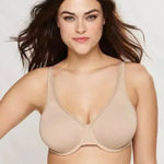 Wacoal  36DDD Bra Beige Bodysuede Seamless Full Figure 85185 Underwire Smooth Photo 0