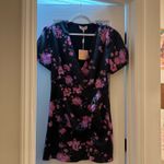 Nordstrom NWT Leyden Silky Floral Mini Dress Photo 2
