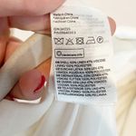 H&M Linen Blend Long Sleeve Notch Lapel Single Breasted Blazer White Large Photo 7