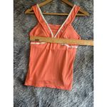 Nike Women's Tank Top | Size Medium | Orange | Grey Tag Yoga Gym Running Walk Photo 5