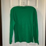 M&C Sportswear Green Horseshoe Christmas Tree Embroidered Top size XL Photo 8