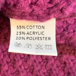 Simply Couture Purple Bell Sleeve Oversized Sweater Size Small Photo 7