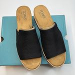 Toms  Women's Diana Flatform Slide Wedge Sandals- Size 8 Photo 6