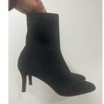 Catherine Malandrino  TAMMY Black Fabric Sock Booties size 9 M Photo 1