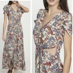 Walter Baker Jada Dancing Lotus Maxi Dress Floral Print bohemian Sz 6 Photo 1