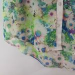 A'Gaci  S Field Flowers Sheer Sleeveless Top Photo 2