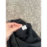 Petal and Pup black satin wide leg faux wrap jumpsuit silky elegant flowy size XS Photo 4