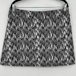 Tranquility By Colorado Clothing Printed Skirt Built In Shorts Stretch Large Black Photo 1