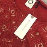 Anthropologie Burnt Orange Baby Doll Top Photo 1