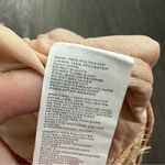 Nasty Gal Light Pink Lace Plisse Sleeveless Zippered Corset Bralette Size 8 Photo 3