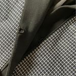 Ann Taylor Classic black blazer cropped short fitting textured patterned jacket Photo 3