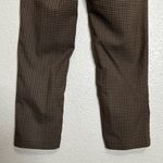 Uniqlo Tan Plaid Skinny Pull On Jeggings, Sz Small Photo 6