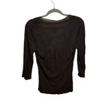 Calvin Klein Jeans NWT  Brown Beaded Y2K Top Photo 1