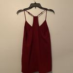 Newbury Kustom Chasity Razerback Cami/Tank Maroon Red Photo 4