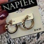 New Earrings Gold Little Hoops Photo 2