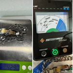 18KT Yellow Gold Inlay & Stainless Steel Cuban Link Men’s Diamond Bracelet 8.5” Long Photo 11