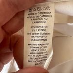 Michael Kors High Rise Wide Leg Cropped Trousers Pants White Women’s 4 Gold Photo 8