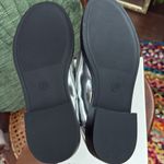 A New Day NIB Jordan Silver Metallic Memory Foam Loafer Shoes Photo 5