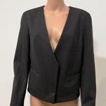Mario Serrani large open front asymmetrical jacket blazer C1 2375 Photo 8